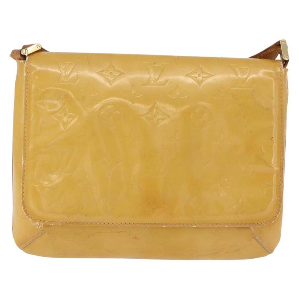 Louis Vuitton Monogram Vernis Thompson Street Shoulder Bag Beige